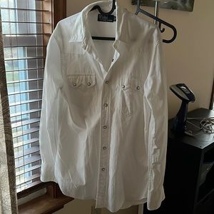 Polo by Ralph Lauren white shirt size S